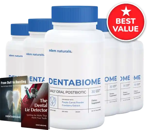 Dentabiome 6 Bottles + Free Bonuses